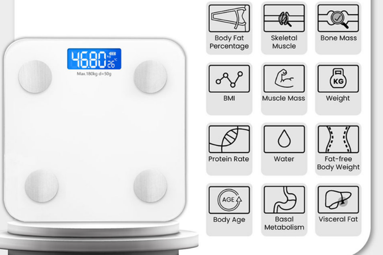 Cân điện tử sức khỏe loại nào tốt: Russell Taylors BWS-10