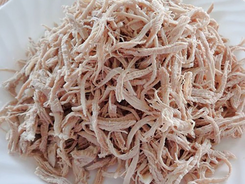 Cách làm khô heo bằng chảo chống dính bước 2