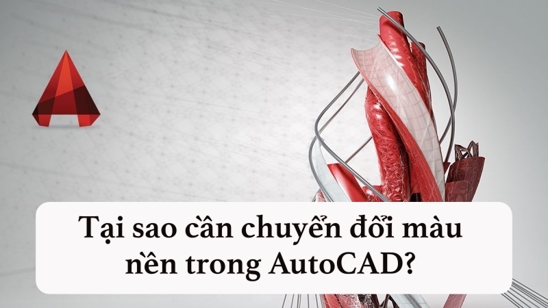Chuyển đổi màu nền trong AutoCAD