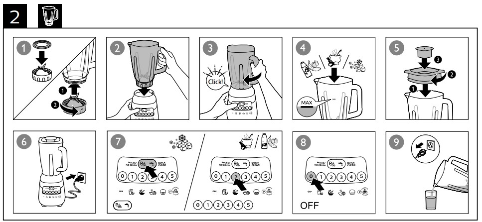 Hướng dẫn tháo lắp máy xay