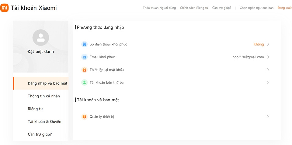Tạo tài khoản Xiaomi - Ảnh 05