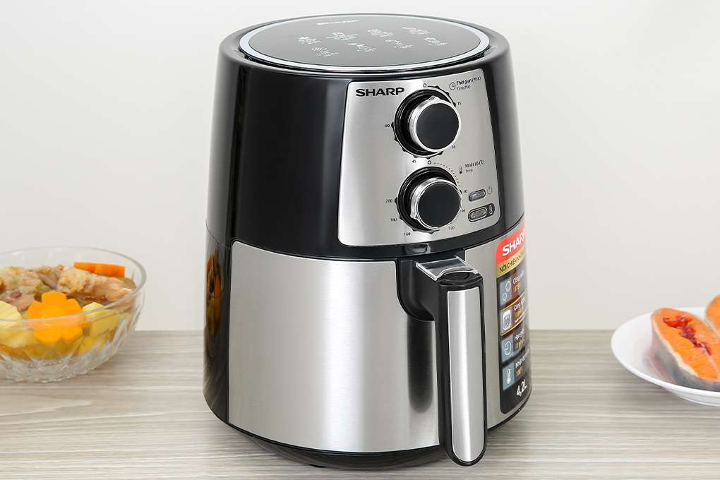 Nồi chiên không dầu Sharp 3.5 lít KF-AF42MV-ST