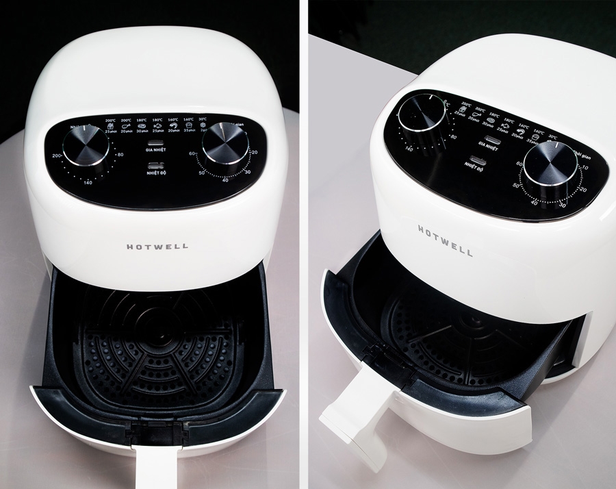 Cách sử dụng nồi chiên không dầu Hotwell (Ảnh 1)