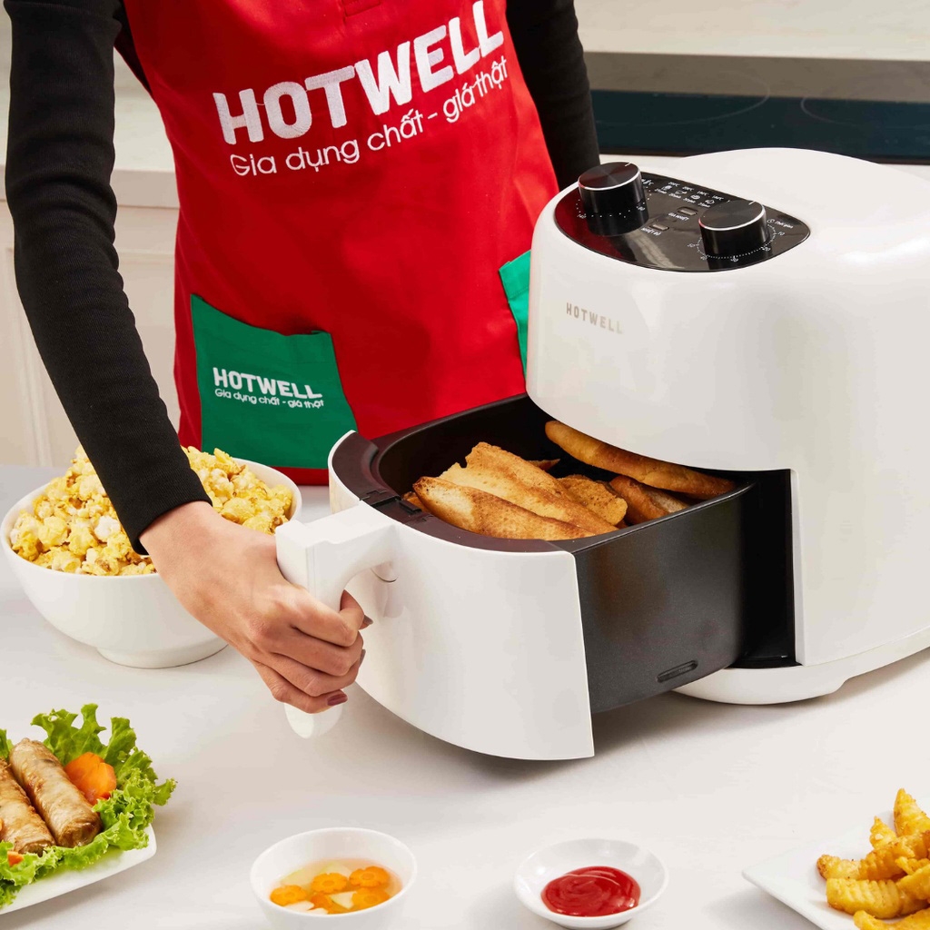 Cách sử dụng nồi chiên không dầu Hotwell (Ảnh 2)