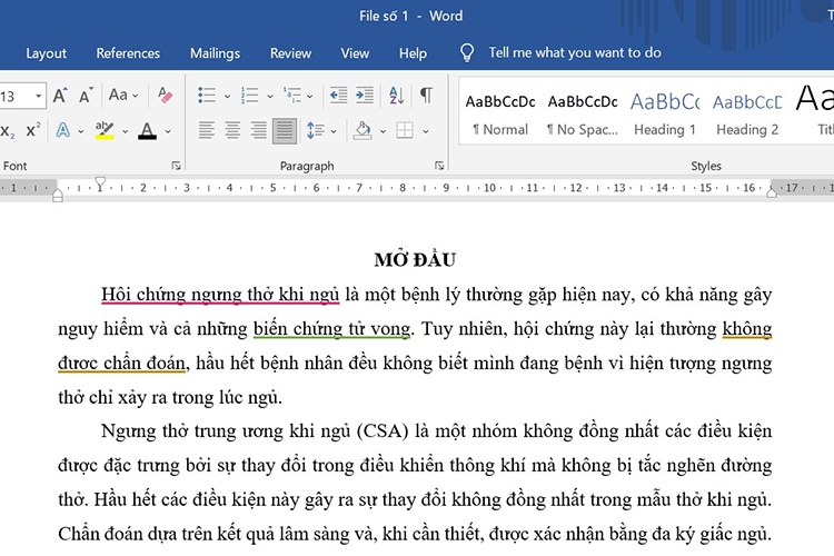 Chia sẻ 3 cách gạch chân trong Word đơn giản (hình 1)