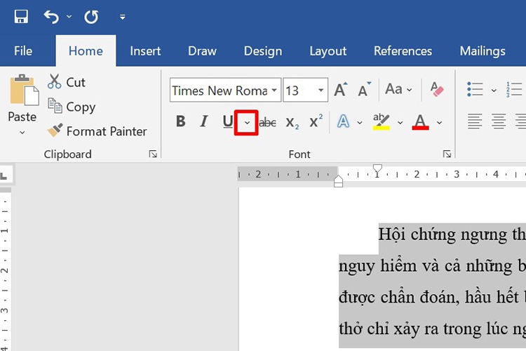 Chia sẻ 3 cách gạch chân trong Word đơn giản (hình 9)