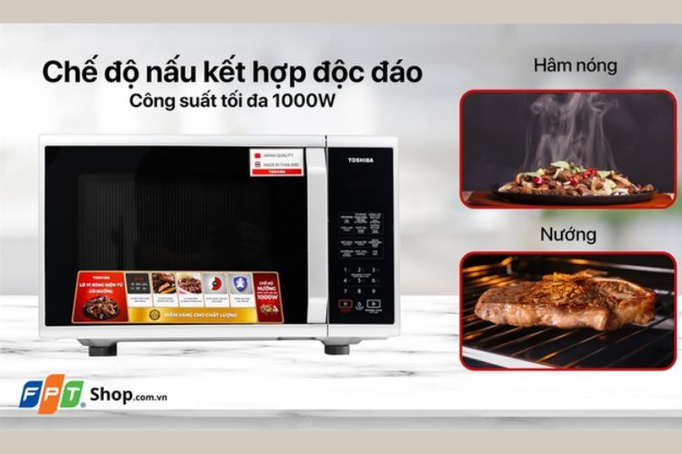Lò vi sóng có nướng Toshiba 23 lít ER-SGS23(S1)VN