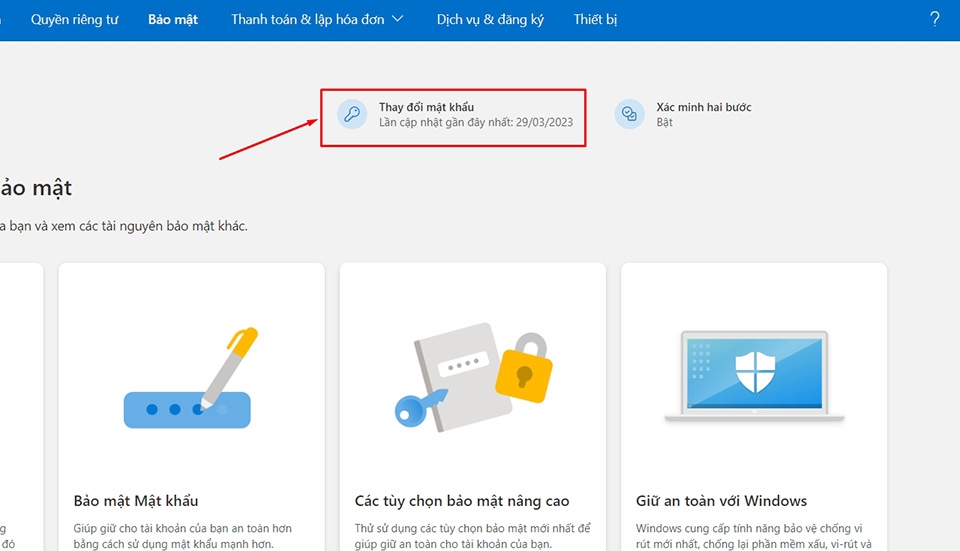 Đổi mật khẩu Microsoft Teams - Ảnh 02