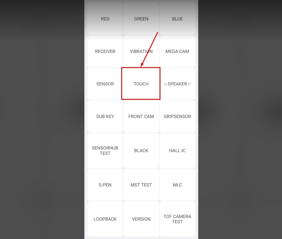 Kiểm tra màn hình Samsung - Ảnh 07