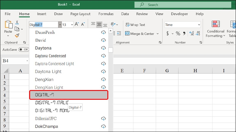 Cách tạo đồng hồ điện tử trong Excel - hình 8