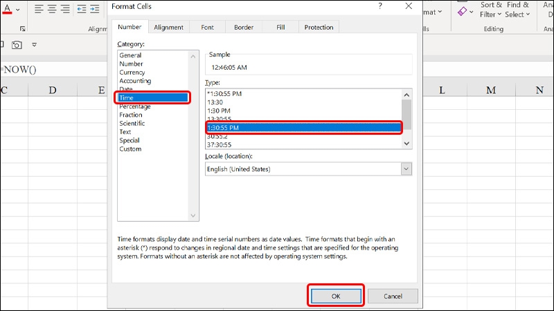 Cách tạo đồng hồ điện tử trong Excel - hình 3