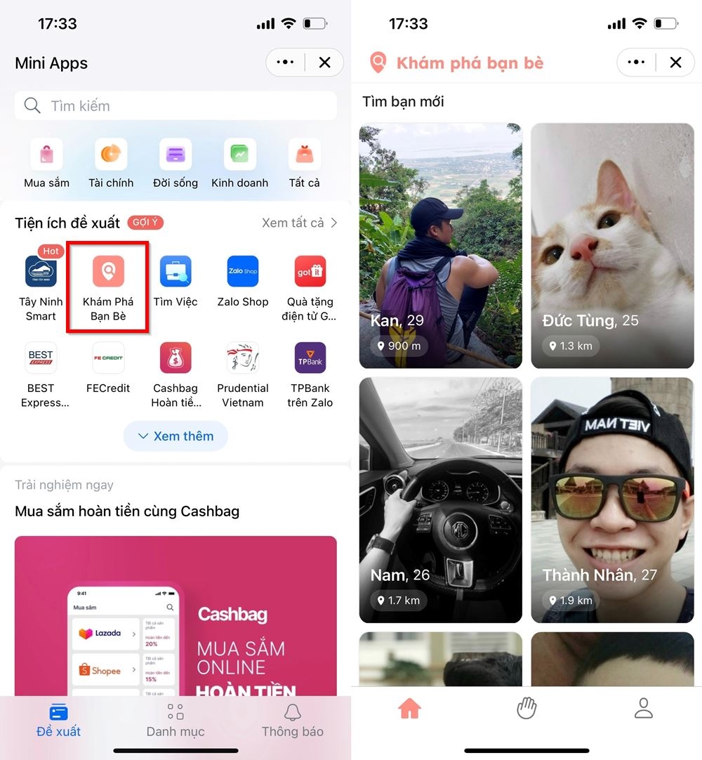 Cách báo cáo người khác ở tính năng hẹn hò trên Zalo 2