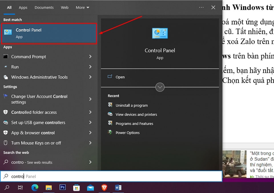 Xoá Zalo trên máy tính Windows - Ảnh 04