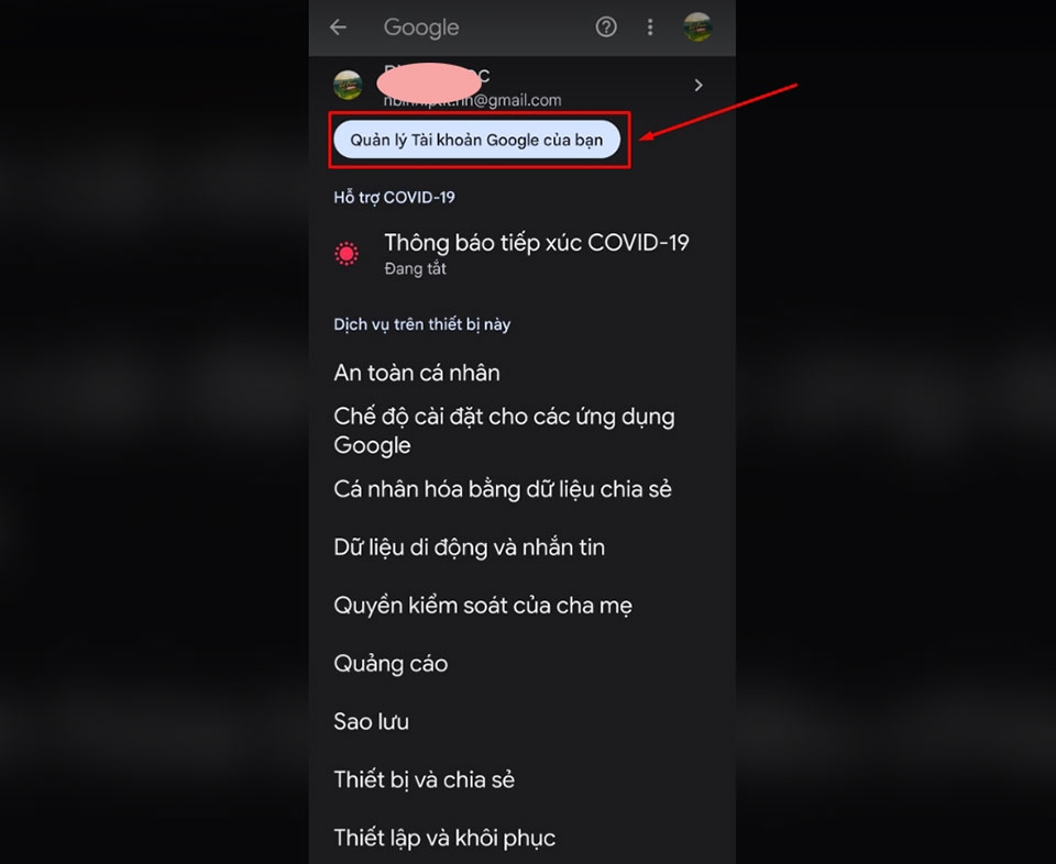 cách đăng xuất gmail trên điện thoại khác (4)