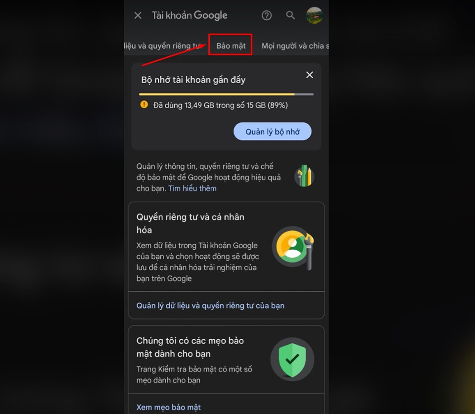 cách đăng xuất gmail trên điện thoại khác (5)