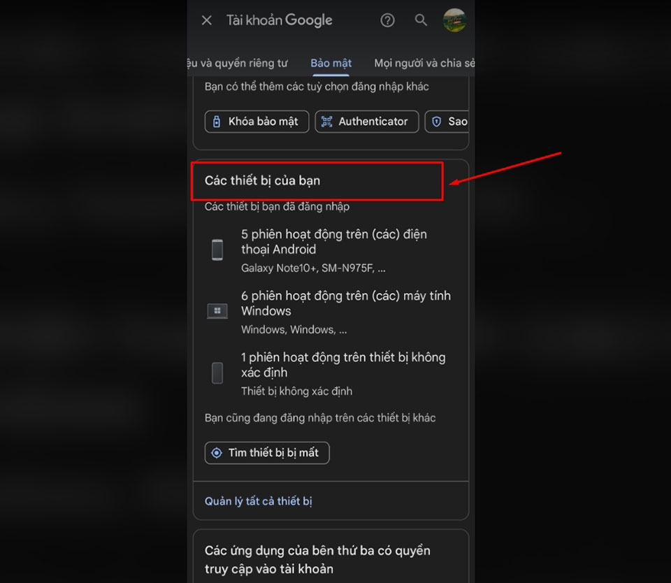 cách đăng xuất gmail trên điện thoại khác (6)