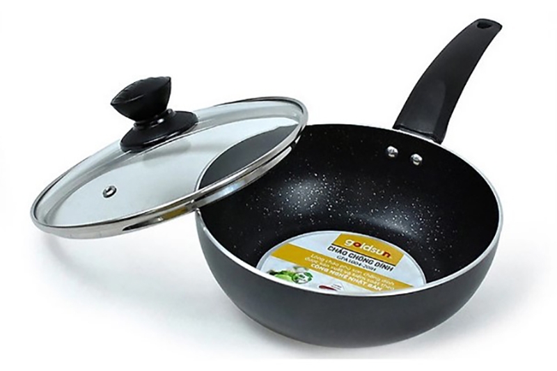 Chảo chống dính sâu lòng tốt nhất hiện nay: Goldsun GPA1004-20IH