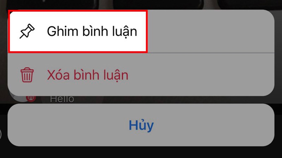 Ghim bình luận trên Facebook - Ảnh 05