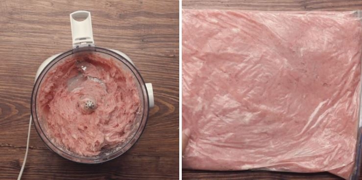 cách làm giò bằng máy xay sinh tố