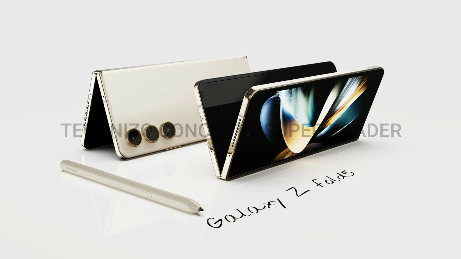 Samsung Galaxy Z Fold5 màu be