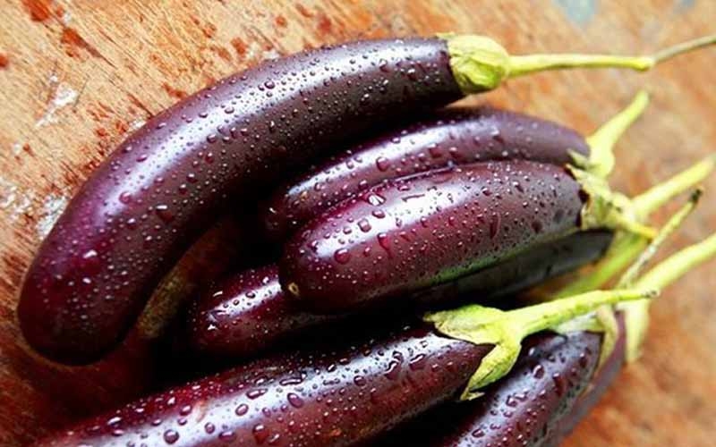 Cách làm cà tím nướng mỡ hành bằng nồi chiên không dầu (Ảnh 7)