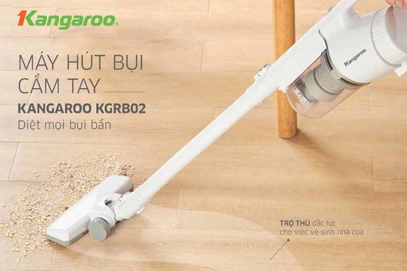Đánh giá máy hút bụi cầm tay Kangaroo KGRB02 (Ảnh 1)