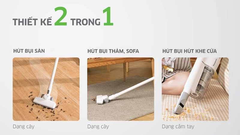 Đánh giá máy hút bụi cầm tay Kangaroo KGRB02 (Ảnh 2)