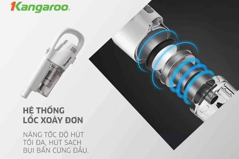 Đánh giá máy hút bụi cầm tay Kangaroo KGRB02 (Ảnh 3)