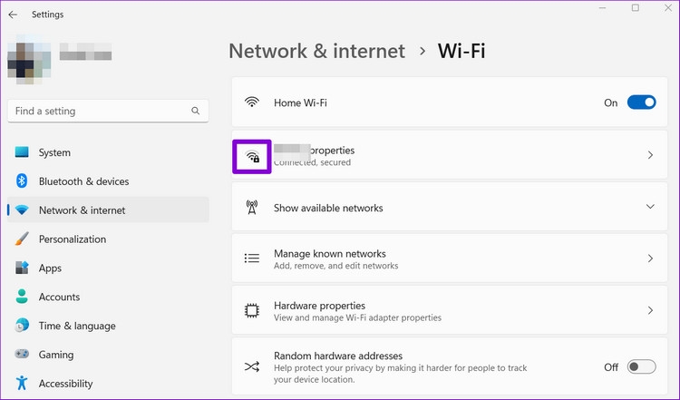 Mẹo kiểm tra cường độ tín hiệu Wi-Fi trên Windows 11 (5)