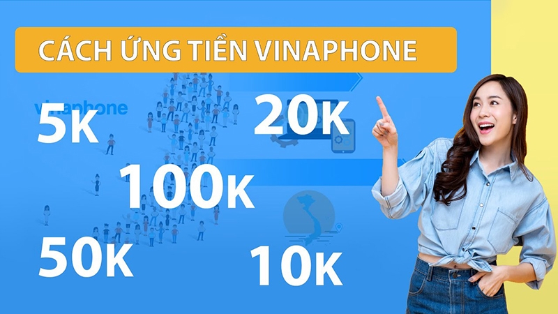 Cách ứng tiền Vina khi chưa hoàn ứng
