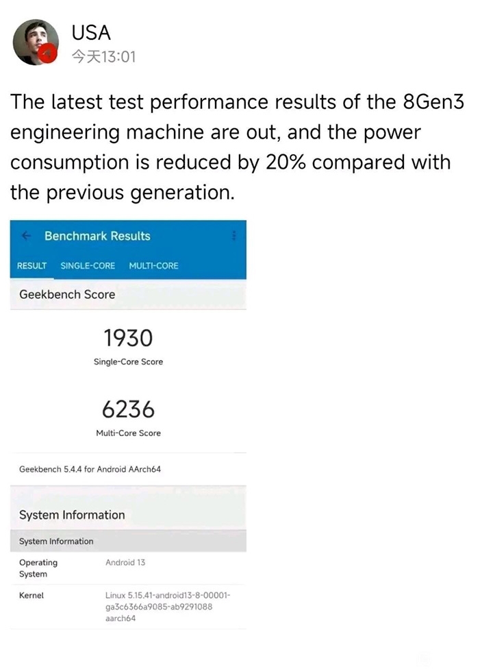Hiệu năng Snapdragon 8 Gen 3 (ảnh 1)
