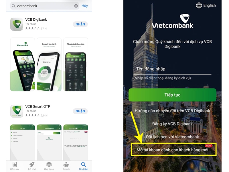Đăng ký chuyển tiền Vietcombank (Ảnh 1)