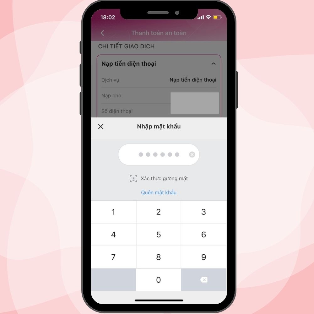 Cách nạp thẻ Viettel thông qua ví Momo