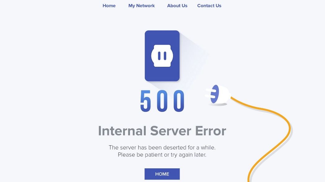 Lỗi 500 Internal Server Error