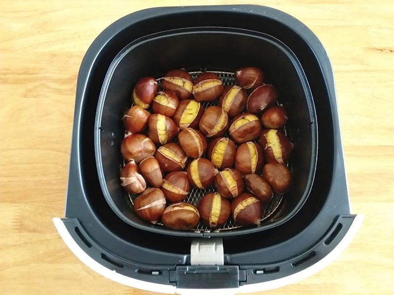 Cách nướng hạt dẻ bằng nồi chiên không dầu (Ảnh 5)