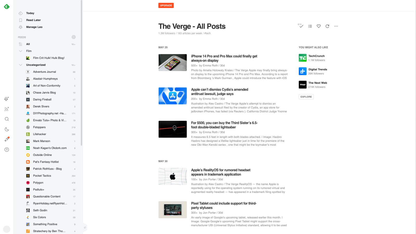 Lợi ích của việc sử dụng RSS