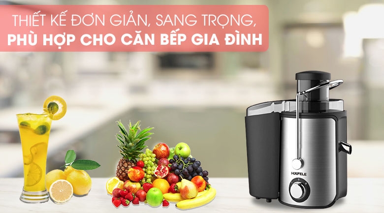 Máy ép trái cây Hafele GS-353 - trợ thủ đắc lực trong việc làm nước ép nguyên chất và thơm ngon