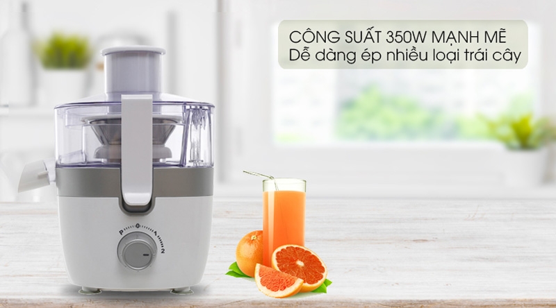 Máy ép hoa quả Midea MJ-JE35 giá rẻ, tiện dụng