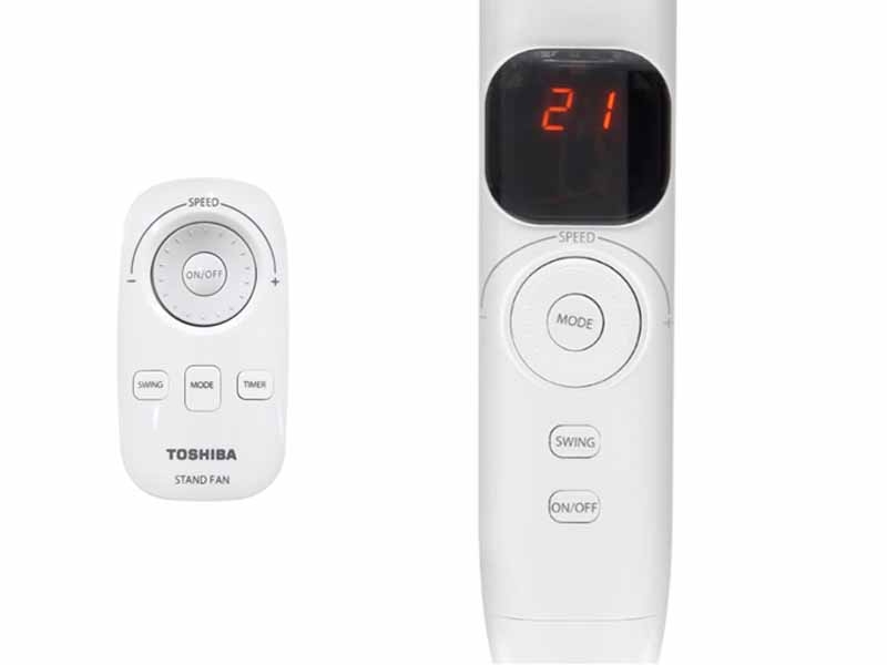 Đánh giá quạt đứng Toshiba LSD10(W)VN: chất liệu bền bỉ