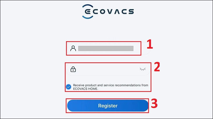 cách sử dụng app Ecovacs Home