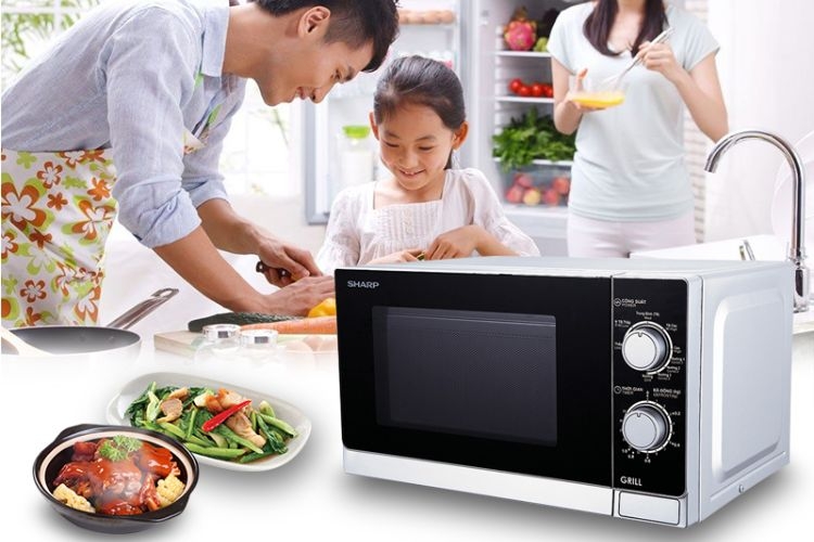 Lò vi sóng nhỏ gọn: Sharp 20 lít R-G222VN