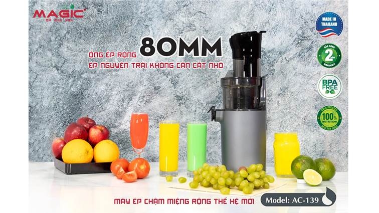 Máy ép chậm Magic Eco AC-139
