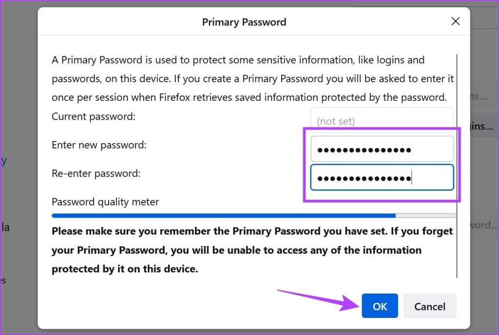 Đây là cách để bảo vệ mật khẩu đã lưu trong Firefox (4)