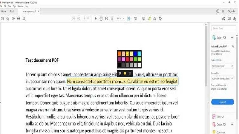 Cách 1 để đổi màu highlight.