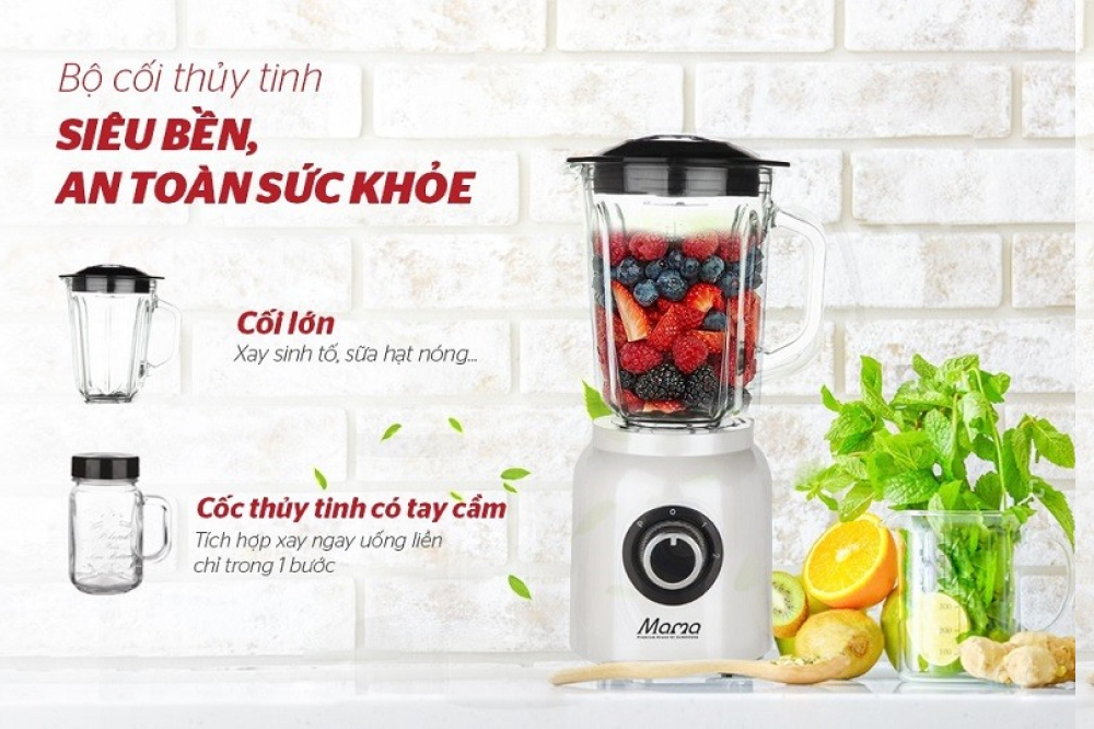 Máy xay đa năng: Thành viên không thể thiếu trong căn bếp hiện đại