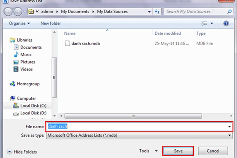 Cách trộn thư trong Word (Ảnh 13)