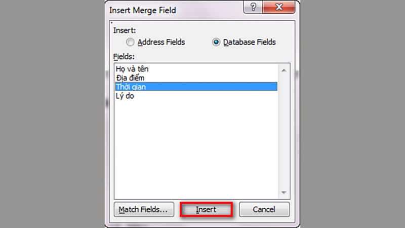 Cách trộn thư trong Word (Ảnh 16)