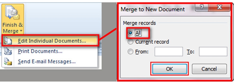 Cách trộn thư trong Word (Ảnh 18)