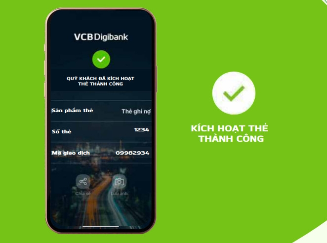 Hướng dẫn kích hoạt thẻ Vietcombank (Ảnh 5)