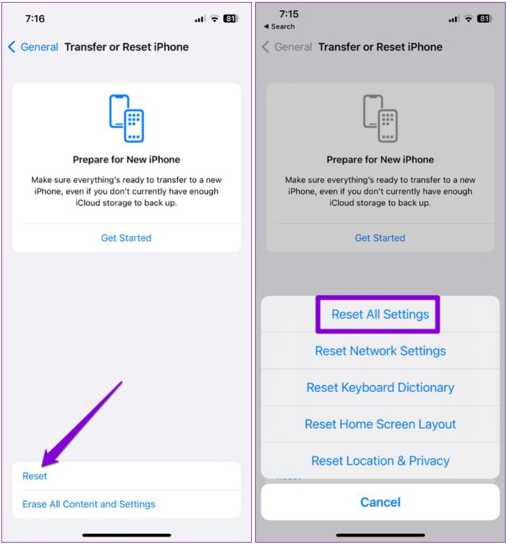 Mẹo khắc phục khi iPhone bị kẹt trên màn hình tìm kiếm (13)